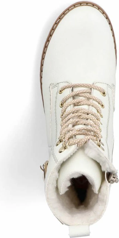 Udobne ženske čevlje, Rieker, bele