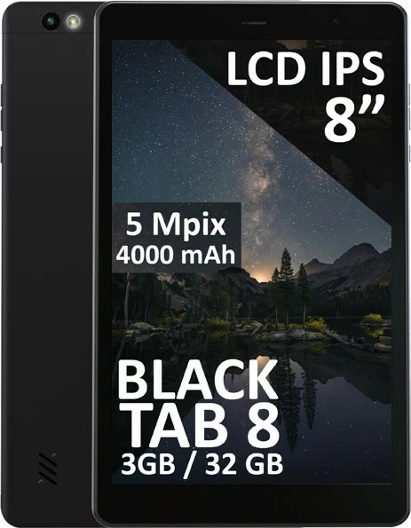 Tablični računalnik 8 inč, 3 GB RAM, 32 GB, črn, BLOW BlackTAB8, 4G LTE