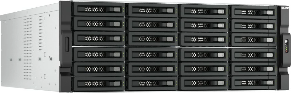 Razširitveno računalniško ohišje QNAP TL-R2400PES-RP, 24 mest, 4U, PCIe, SATA, črno