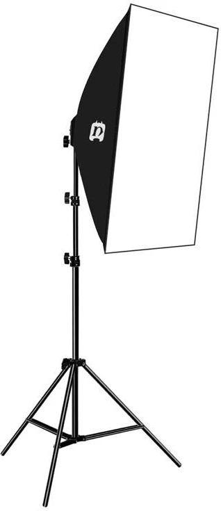 Studijski set s softboxom 50x70 cm, stojalom in 4 LED žarnicami, Puluz PU5071EU