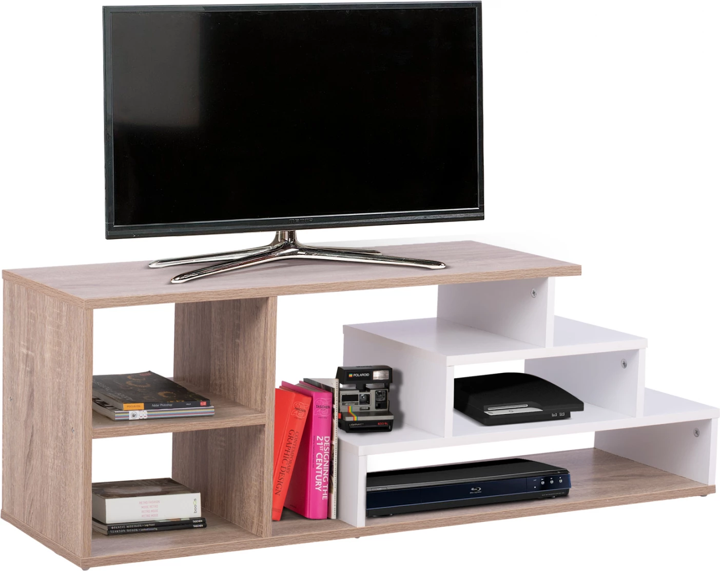 TV enota HUGH FH8764.01 120X29.5X39.5Y cm. Sonama bela
