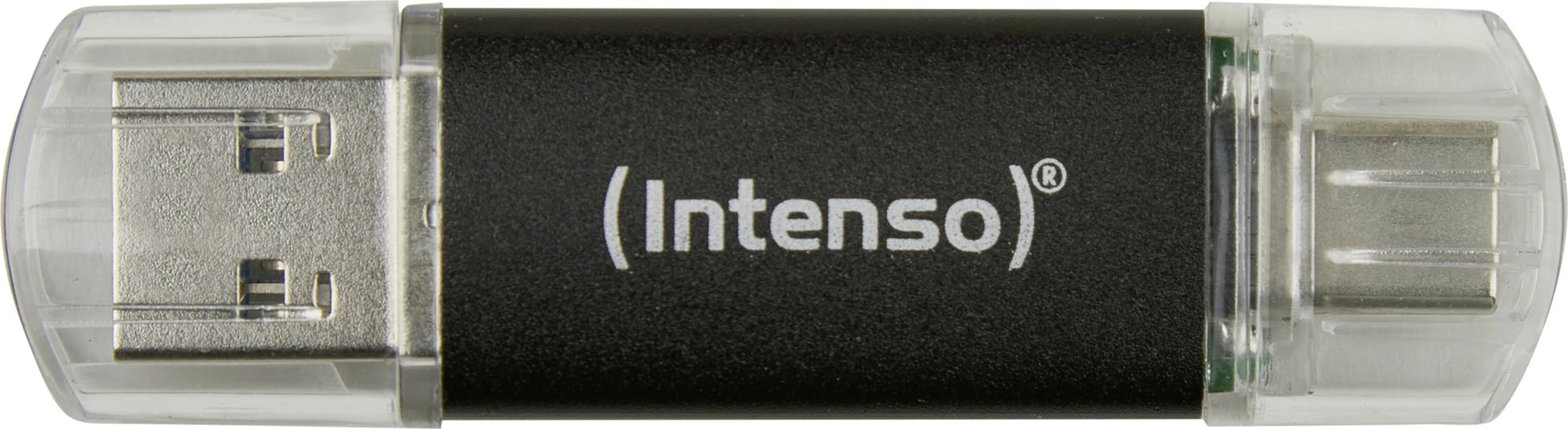 USB ključ 128 GB Intenso, USB Type-A / USB Type-C, antracit