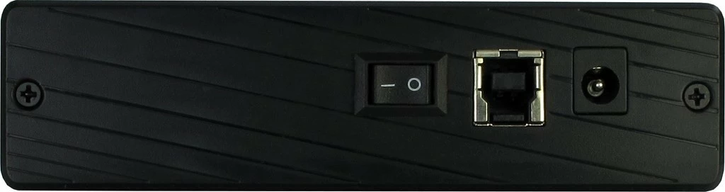 Zunanja ohišje za 3,5" Inter-Tech Veloce GD-35612, USB 3.2, črno