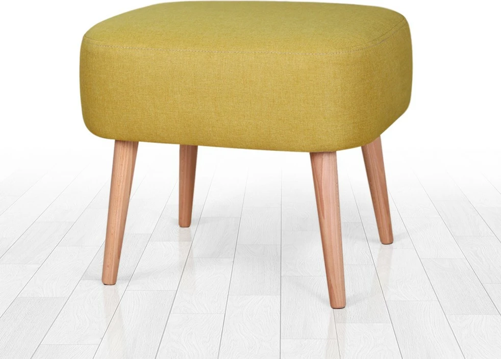 Tabure boho Atelier del Sofa Parrot, rumena
