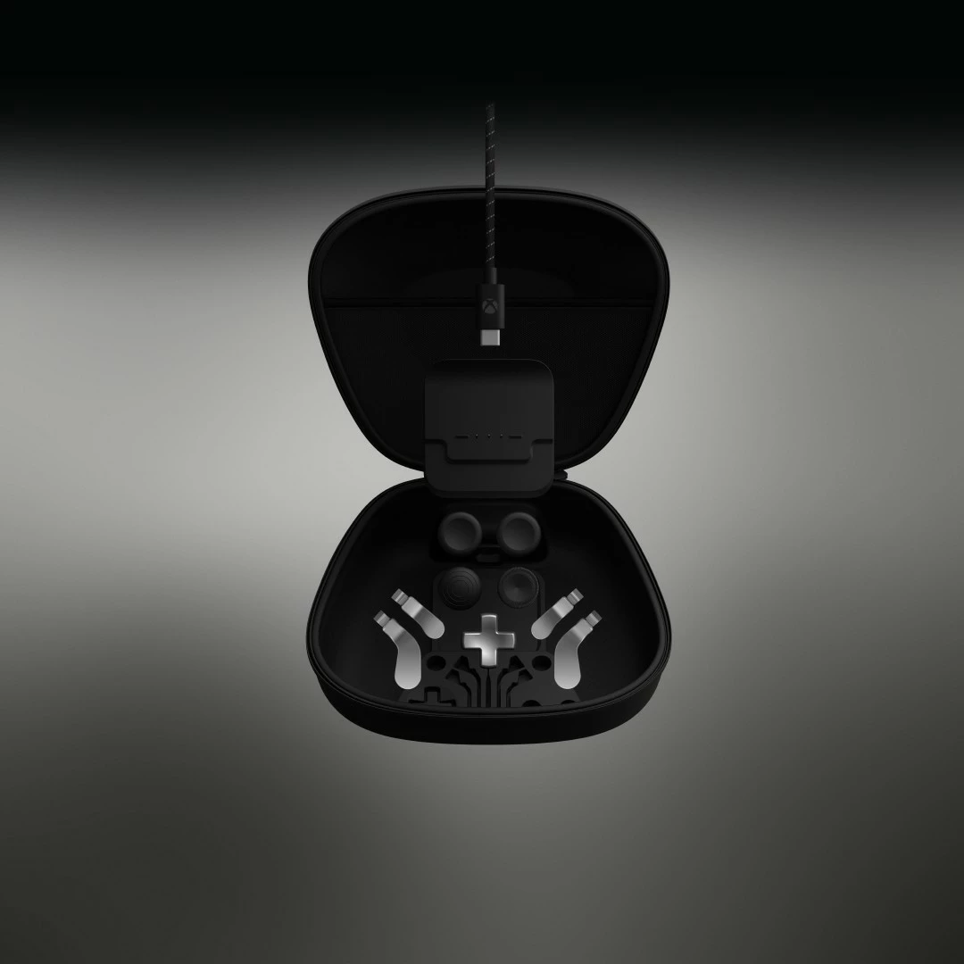 Premium brezžični kontroler za igre Xbox Elite Series 2, Microsoft, PC, Xbox One, črn, USB Type-C