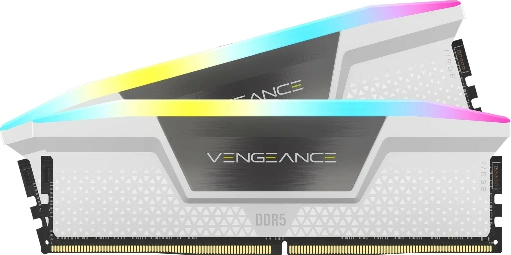 RAM pomnilnik Vengeance RGB Corsair 64GB (2x32GB) DDR5 6400 CL32, bel