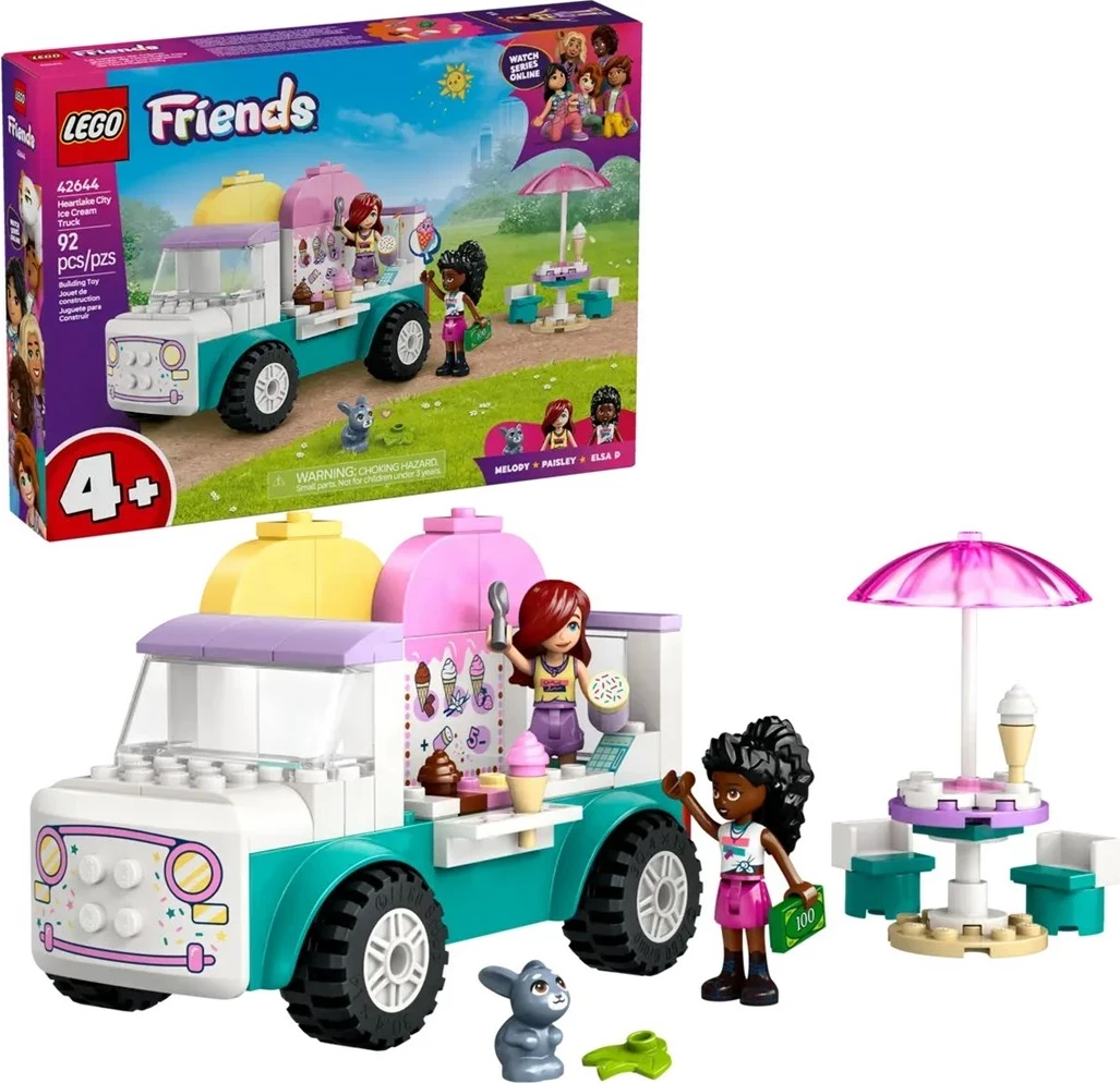 Furgon sladoleda Heartlake City, LEGO Friends 42644