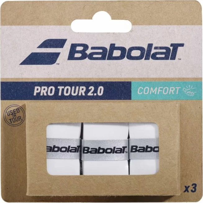 Grip za teniški lopar Babolat, beli