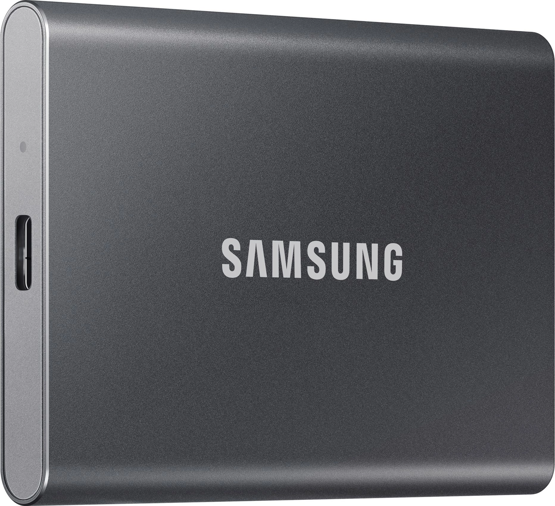 Zunanji SSD 2 TB, Samsung T7, USB Type-C, 3.2 Gen 2, siv