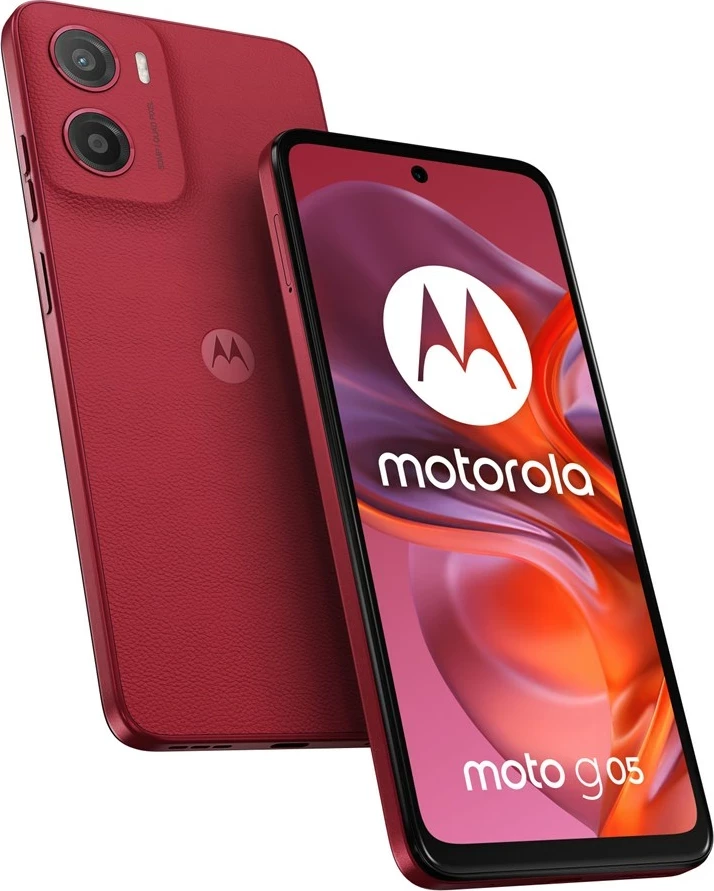 Pameten telefon Motorola Moto G05, 4/128 GB, Plum Red