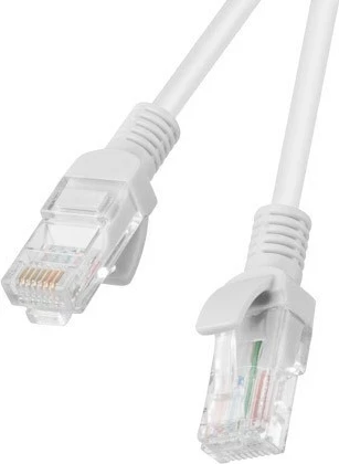 Omrežni kabel Cat6 U/UTP, 0,25 m, sivi, Lanberg PCU6-20CC-0025-S, 10 kosov