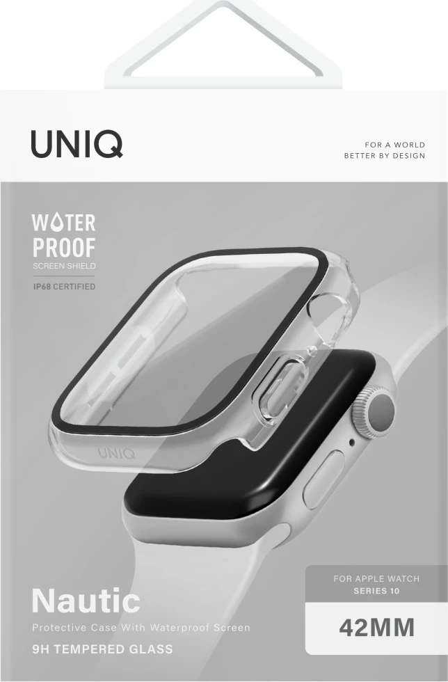 Zaščitni ovitek za Apple Watch 42 mm UNIQ Nautic, prozoren