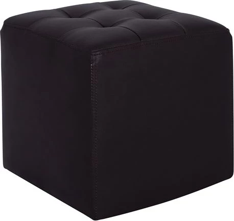 Stolček iz PU usnja v rjavi barvi Punk FH264.03 37x37x35 cm