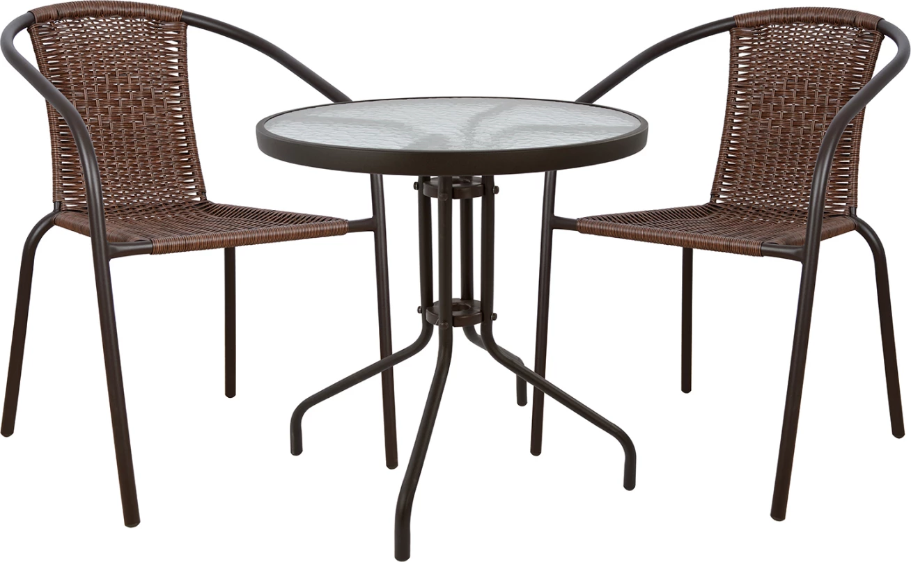 Komplet jedilna miza 3 kosi stoli in miza FH5178.02