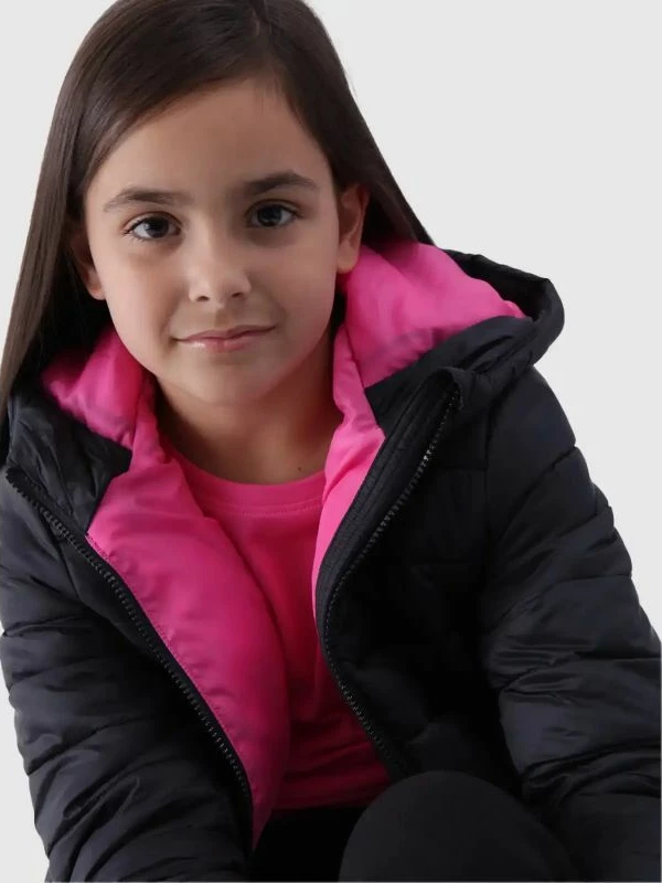 Otroška jakna 4F, črna