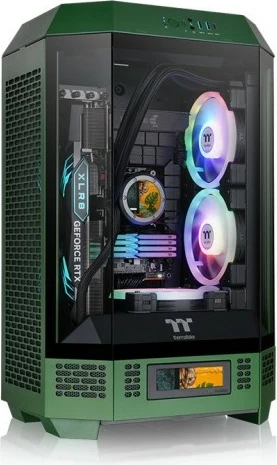 Računalniško ohišje Thermaltake The Tower 300, Racing Green