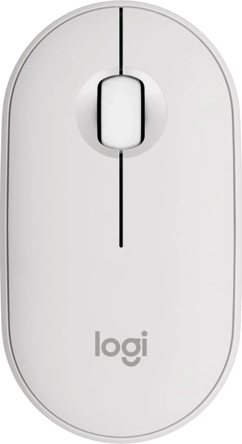 Brezžični ambidekstralni miš, 4000 DPI, bel – Logitech 910-007013