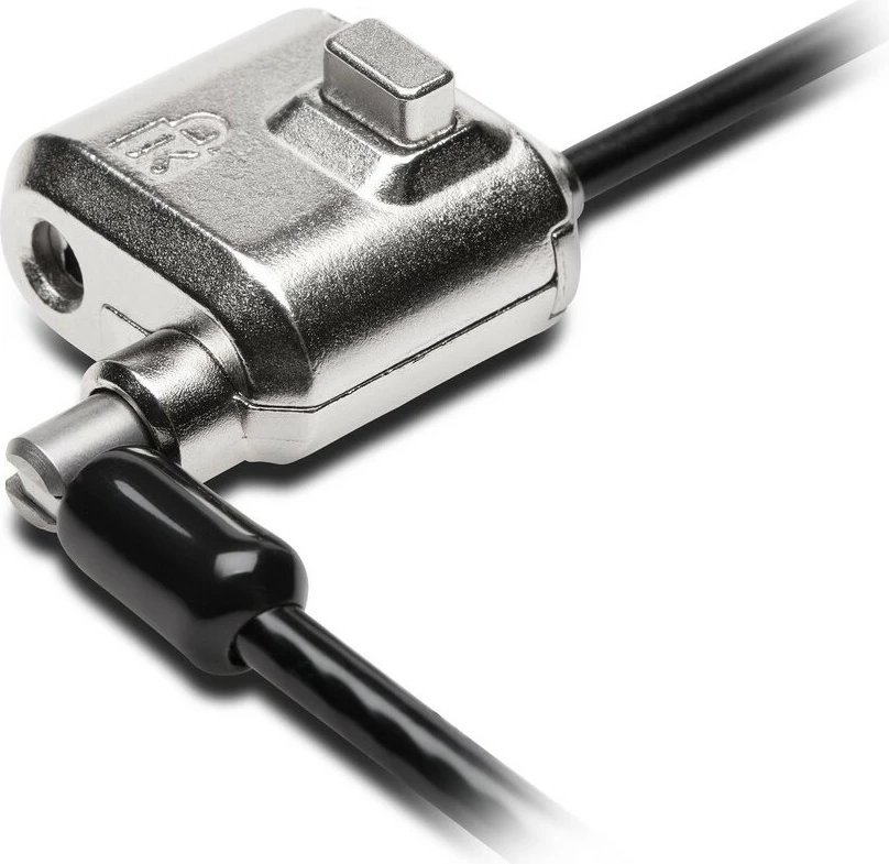 Varnostna ključavnica MiniSaver, Kensington, 1,8 m, ključ, jekleni karbon, črna