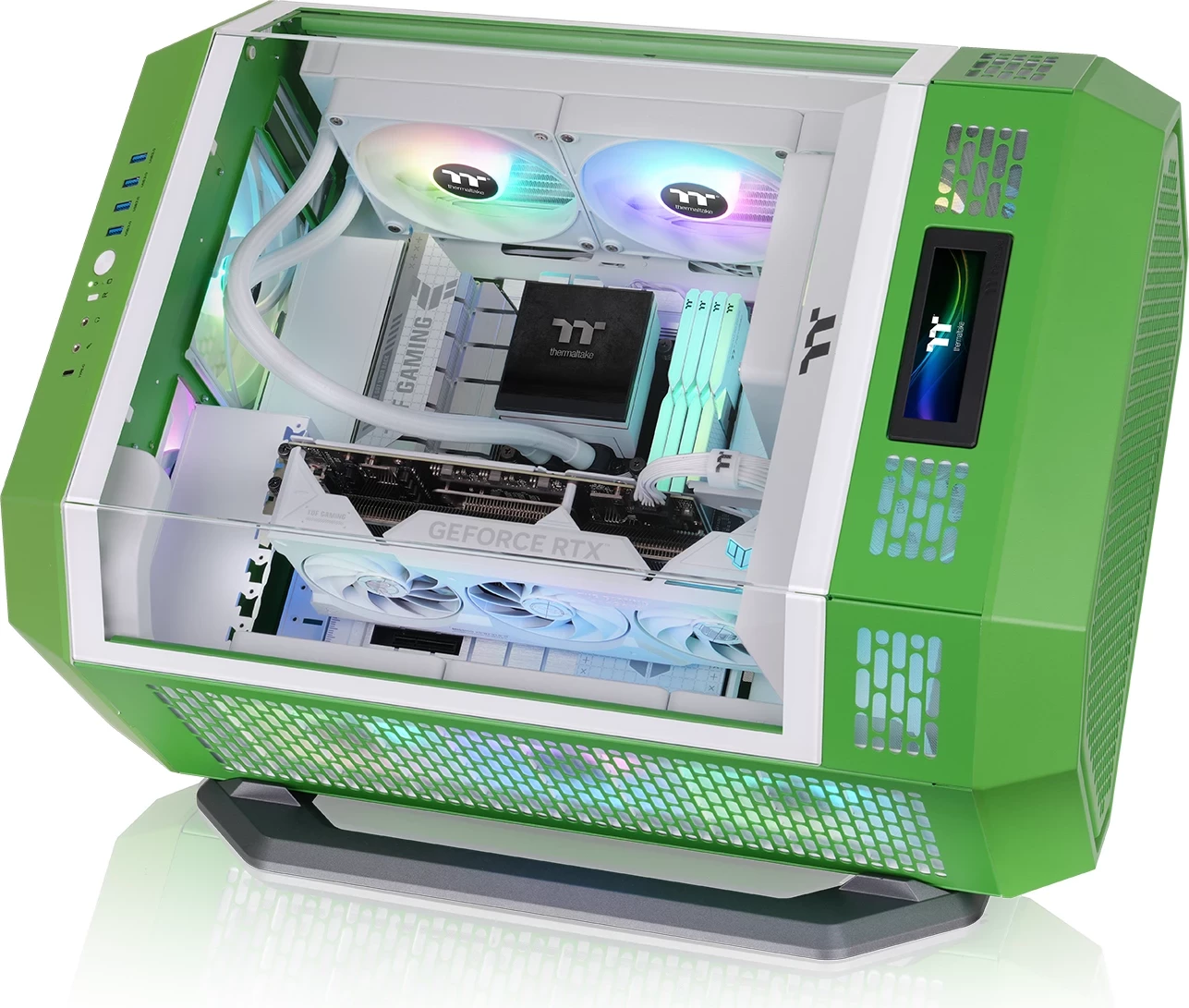 Set dodatkov za ohišje, Thermaltake The Tower 600, Light-year Green