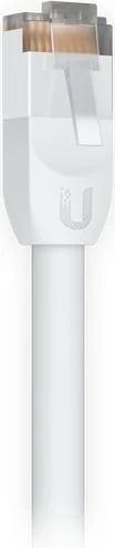 Omrežni kabel, Cat5e, 1 m, bel — Ubiquiti UACC-CABLE-PATCH-OUTDOOR-1M-W