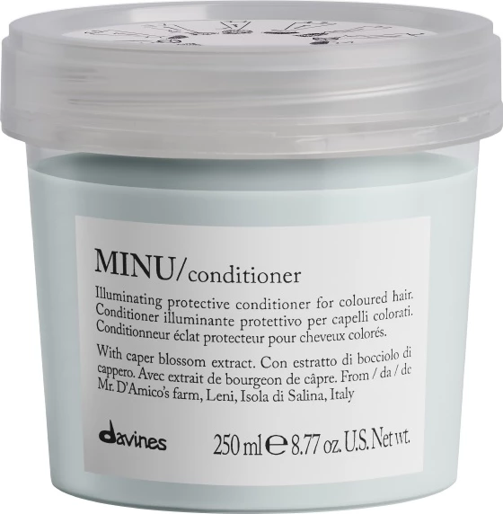 Balzam za barvane lase Davines Essential Haircare MINU, 250 ml