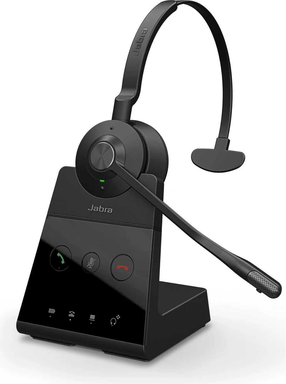 Baza za slušalke za Evolve 65 TE, Jabra 14217-03, z gumbi, črna