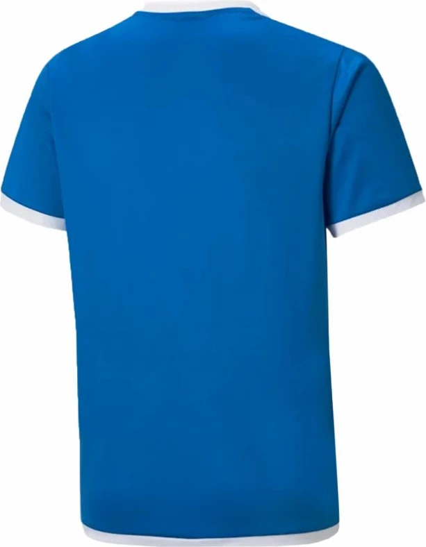 Dres za nogomet za otroke Puma teamLIGA, moder