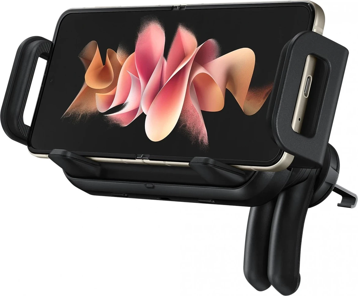 Brezžični polnilnik in držalo za telefon Samsung EP-H5300CB, 9W, črn