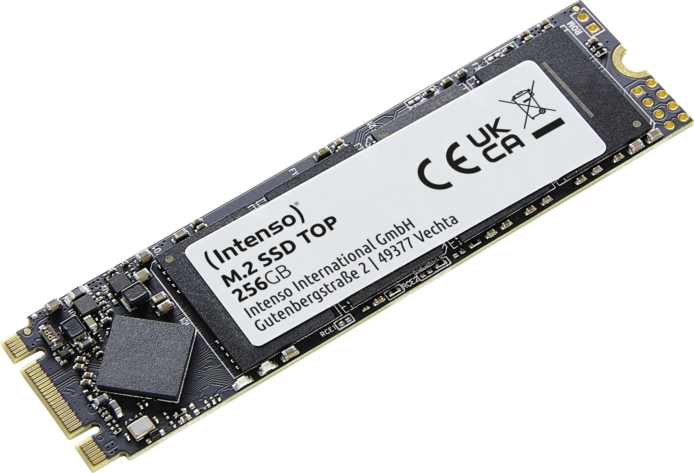 SSD M.2 256 GB, antracit, Intenso Top Performance