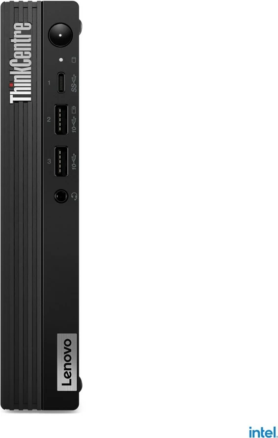 Mini PC Lenovo ThinkCentre M70q, Intel Core i5-12500T, 32 GB RAM, 512 GB SSD, Windows 11 Pro, črn