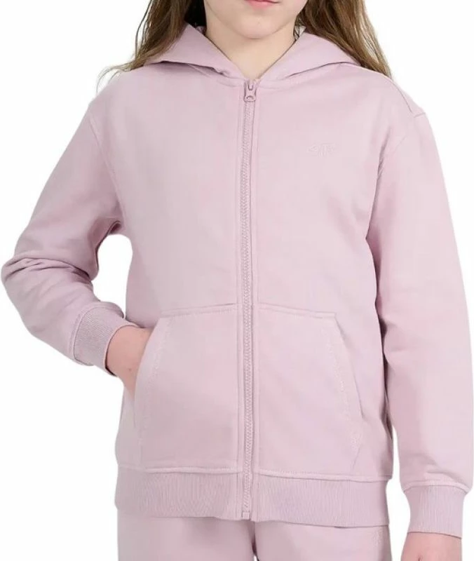 Pulover za otroke 4F, rožnat