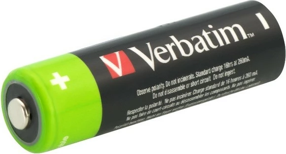 Polnilne baterije AA 2500 mAh, Verbatim, set 4 kosa