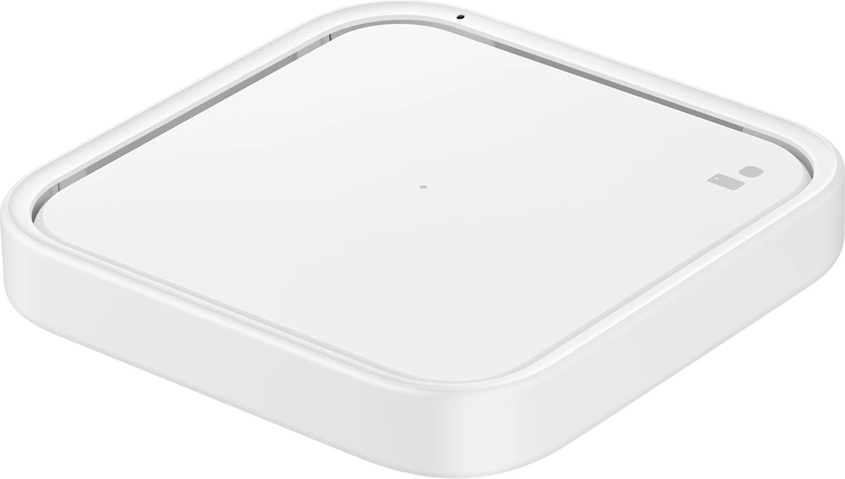 Brezžični polnilec, 15W, LED, USB-C, bel — Samsung EP-P2400TWEGEU, z napajalnikom