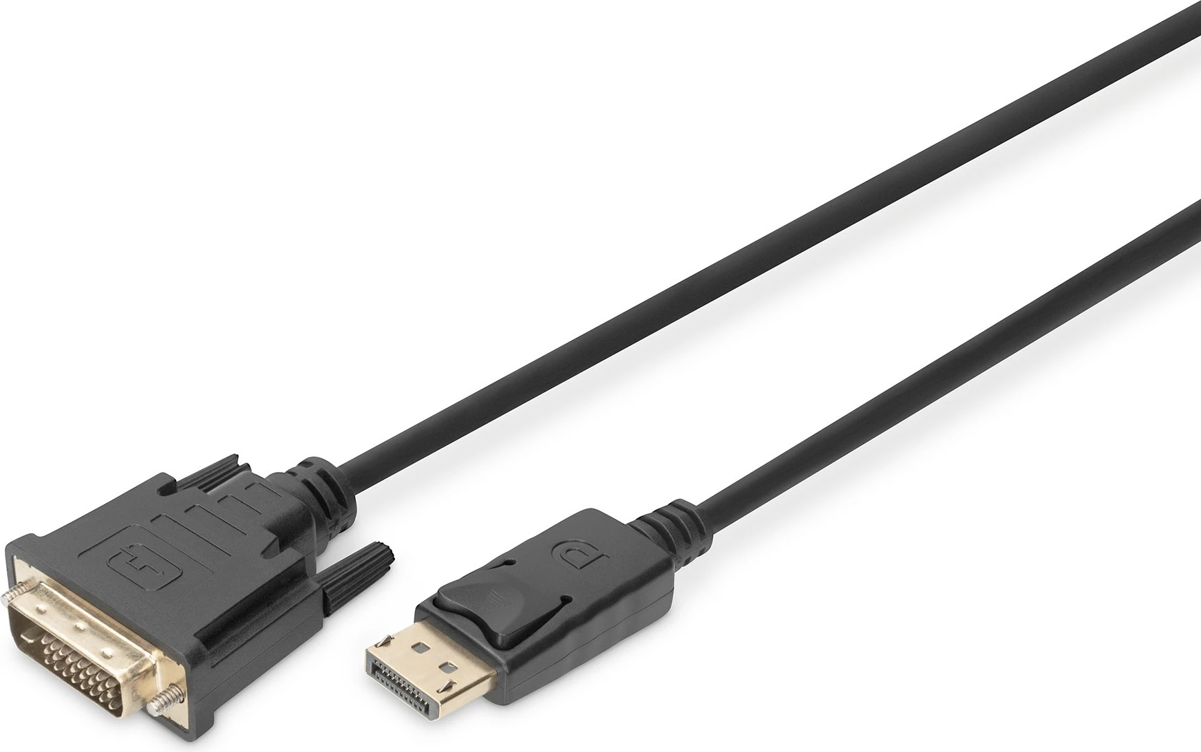 Adapter kabel DisplayPort na DVI-D, 2 m, črn — Digitus