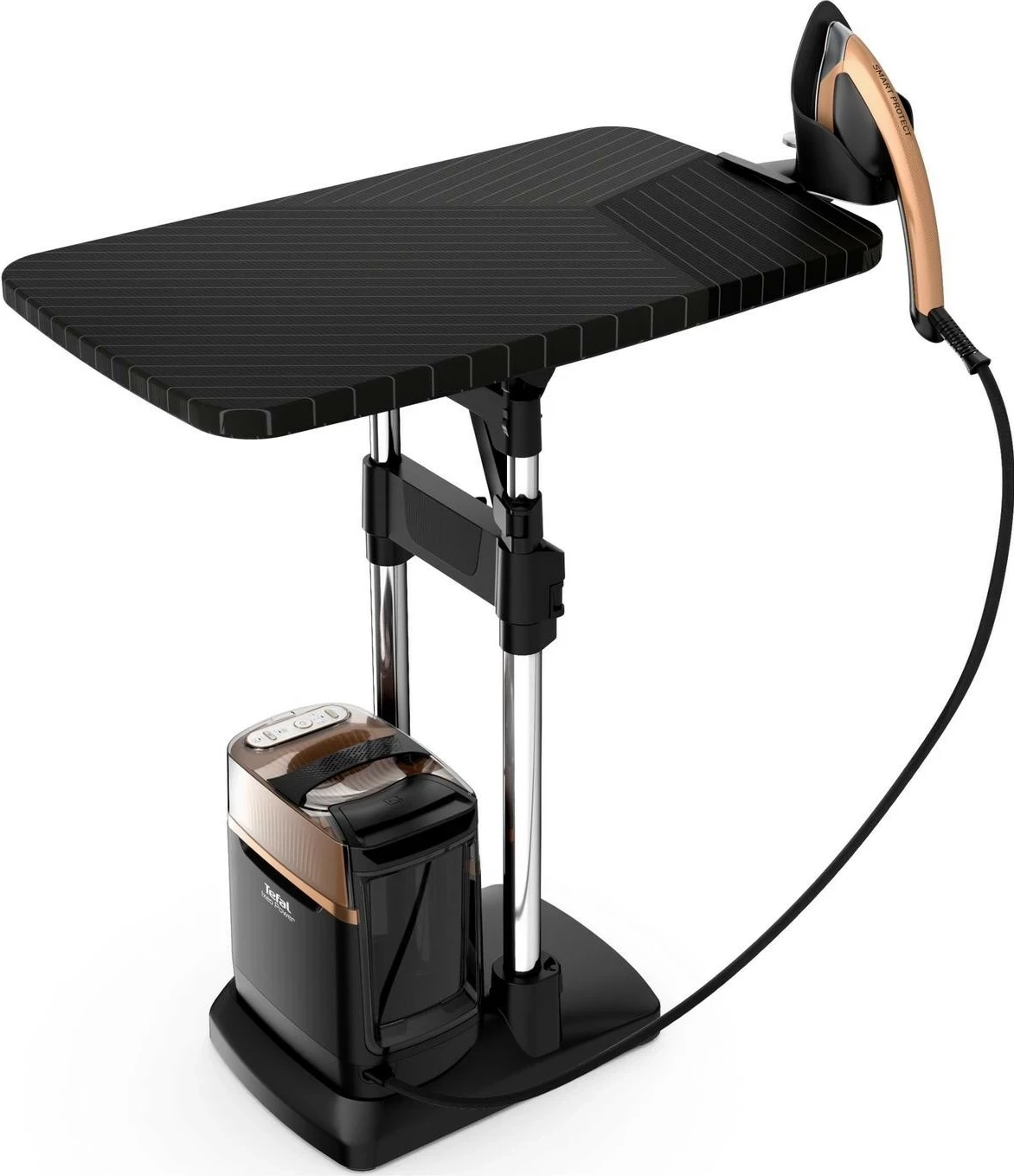 Parni likalnik Tefal QT 2020 IXEO Power, črn