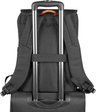 Nahrbtnik za prenosnik Natec Niala, 15,6", 18 L, črn z oranžno