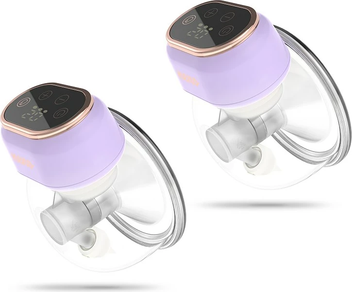 Elektronska prsna črpalka, neno Sole Twin, brezžična, LCD zaslon, komplet 2 kosa