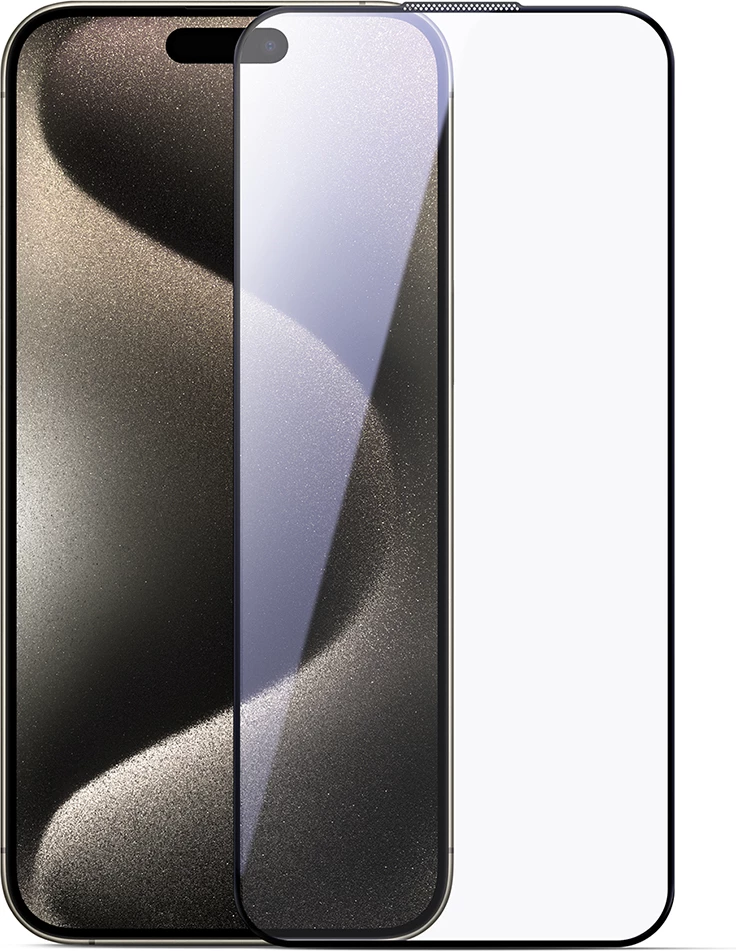 Zaščitno steklo za zaslon Joyroom JR-MLG0278 za iPhone 15 Plus/16 Plus, 2.5D HD, črn okvir