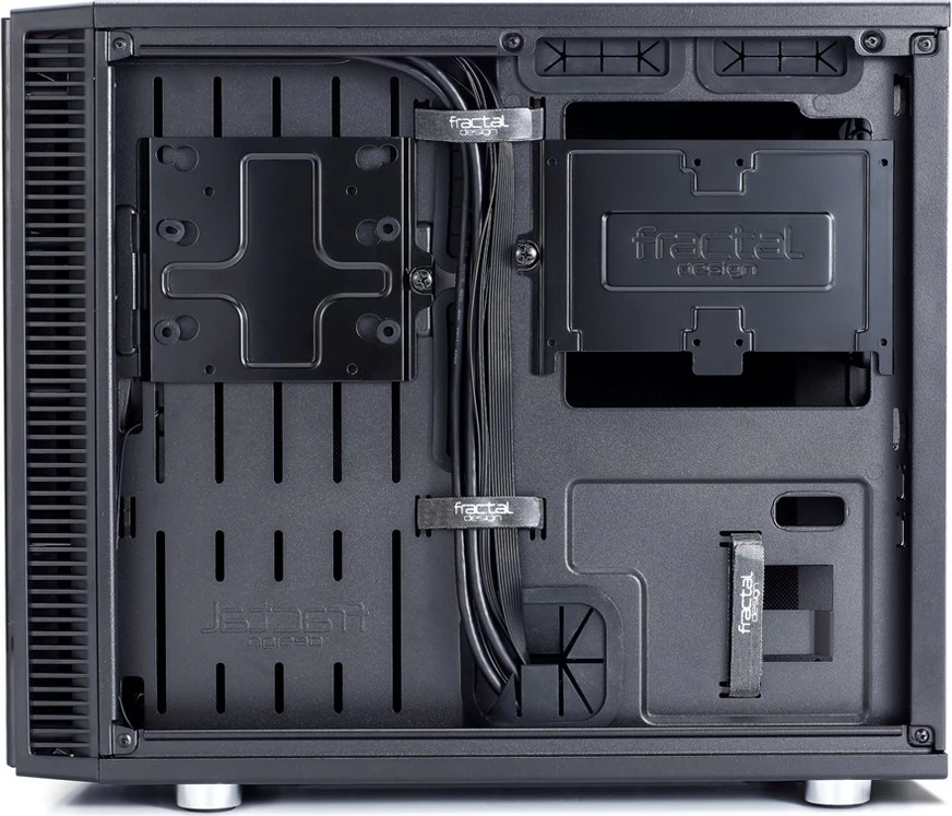 Kompaktna računalniška ohišja Fractal Design Define Nano S ITX, akrilno okno, črno