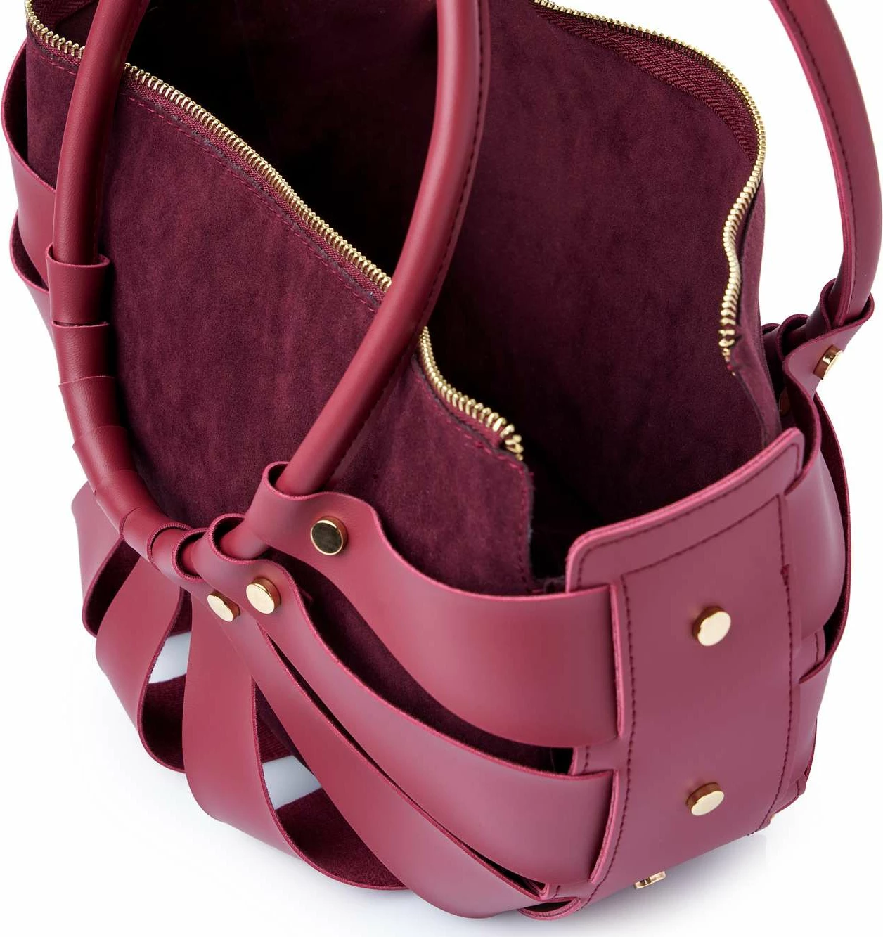 Ramenska torba Ingrid, bordo, Lucky Bees