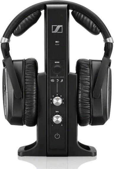 Brezžične slušalke Sennheiser RS 195, črne