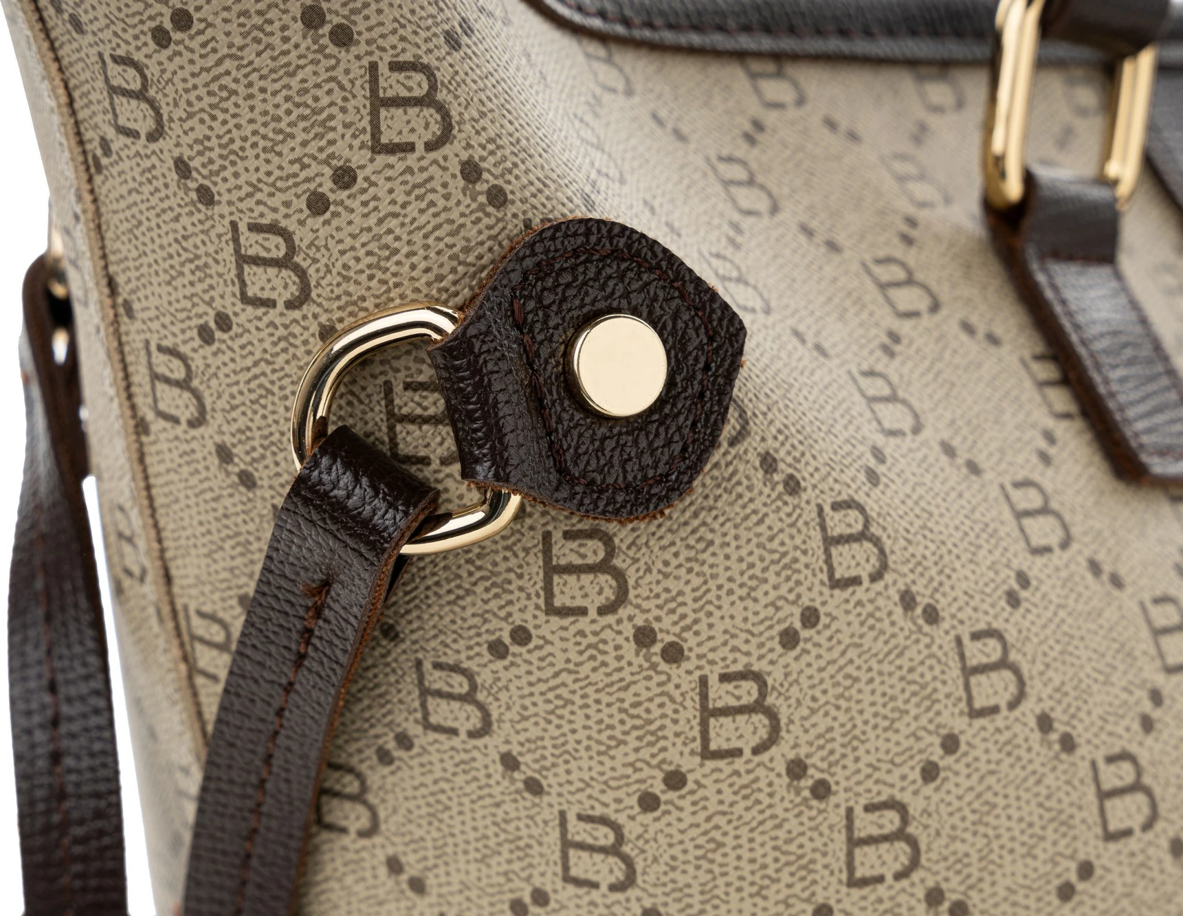 Tote torba krem in rjava Lucky Bees, 355 v2