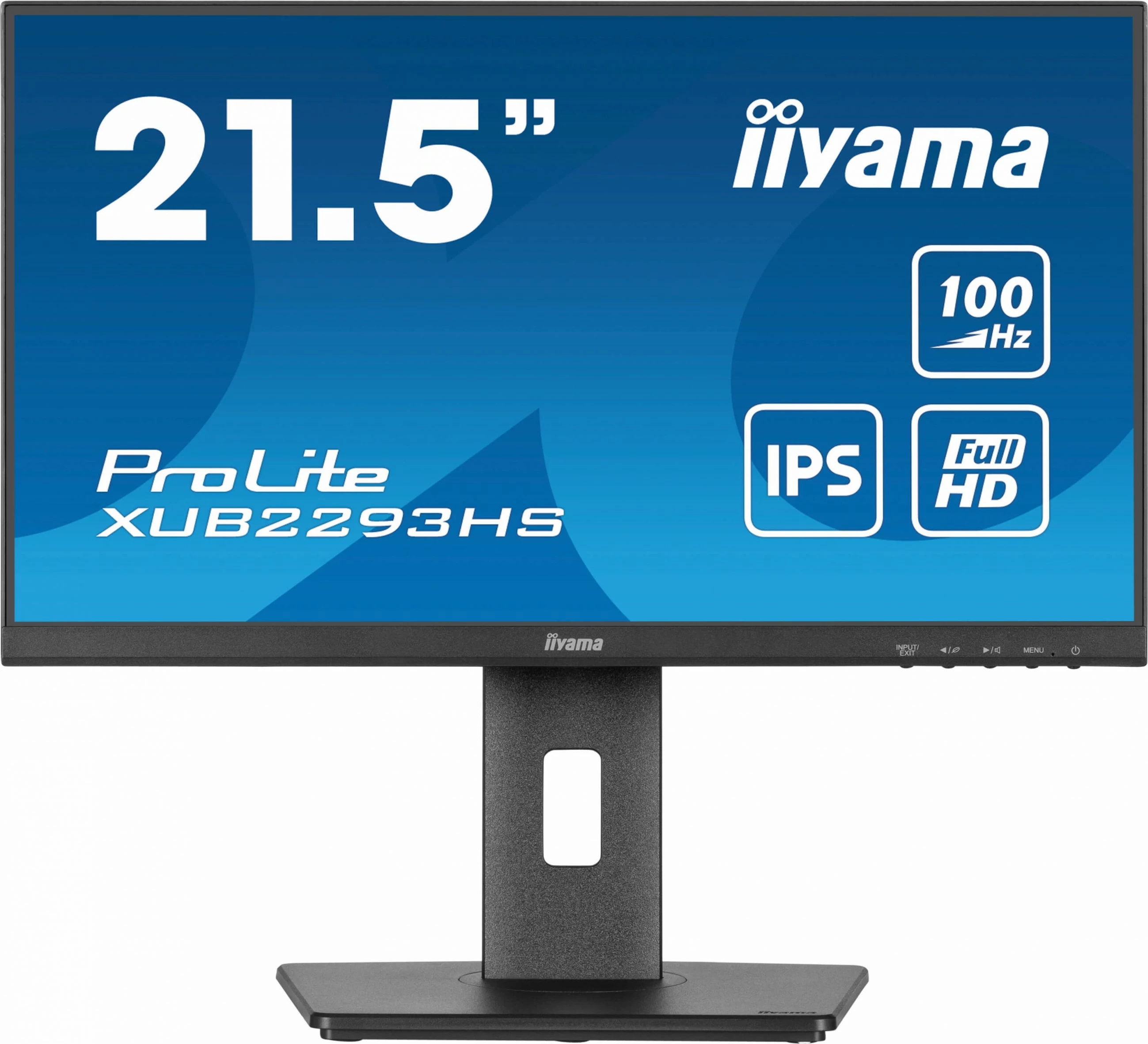 21,5" zaslon Full HD IPS, iiyama ProLite XUB2293HS-B6, črn