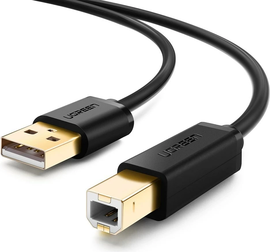 USB kabel UGREEN 10351, USB 2.0, 3 m, črn