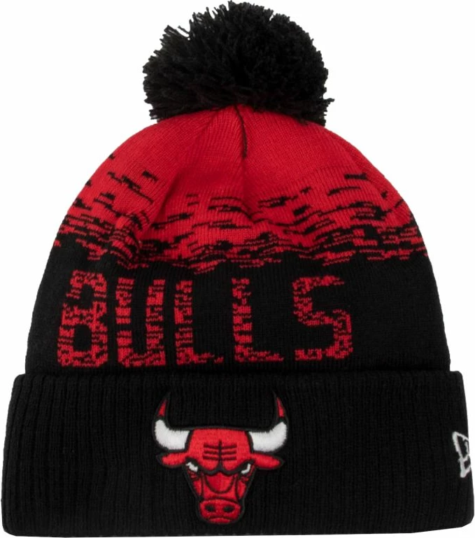 Kapa New Era Chicago Bulls, črno-rdeča