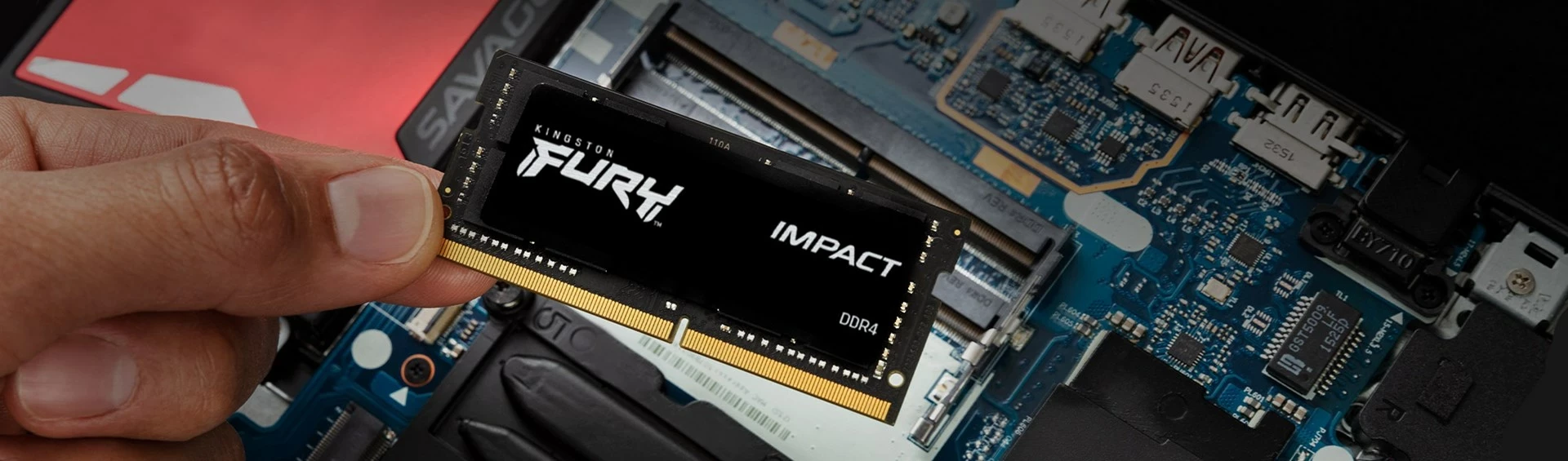 RAM Kingston FURY Impact 16GB (Kit 2x8GB) DDR4 3200MT/s