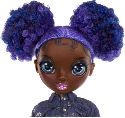 Lutka Rainbow High Junior Krystal Bailey, 23 cm, vijolična, z dodatki