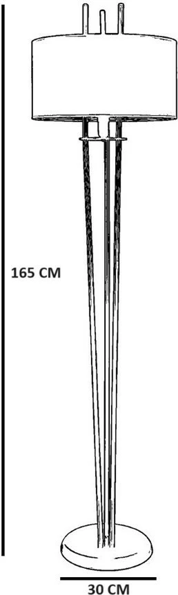 Talna svetilka, barva hrast in črna, Opviq 8822-7