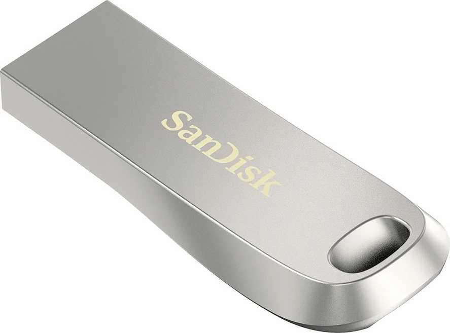 USB podatkovni ključ SanDisk Ultra Luxe, 64 GB, USB Type-A, 3.2 Gen 1, srebrn