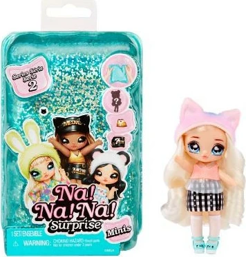 Kolekcionarska lutka Na! Na! Na! Surprise Minis Serija 2, MGA, 10 cm, za punčke